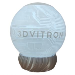 Lámpara custom, con mando a distancia , luz led y con batería interna