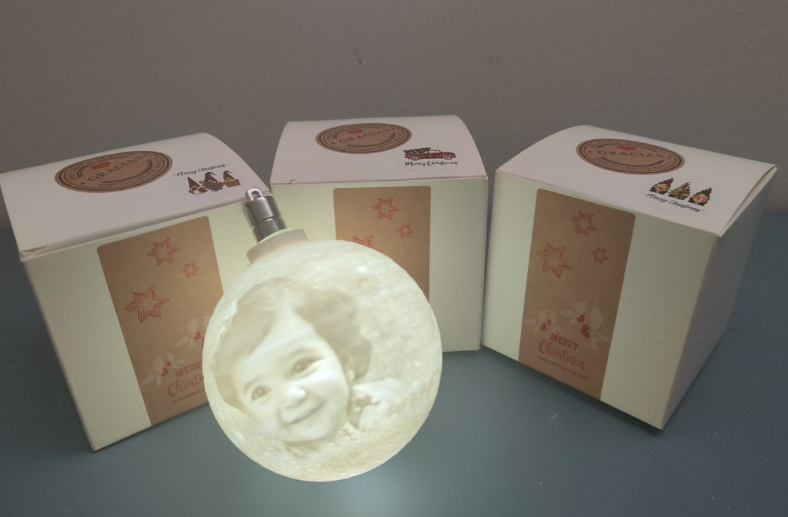 Pack 3 bolas de Navidad