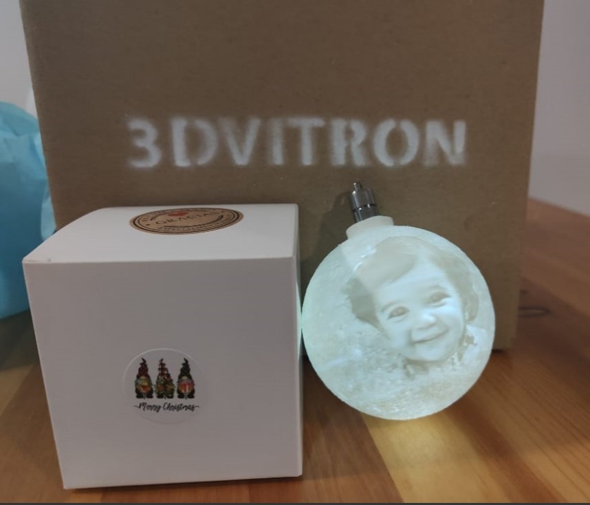Bola de navidad custom. - Imagen 2