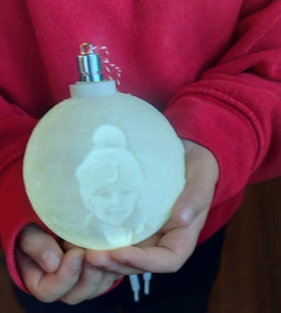 Bola de navidad custom.