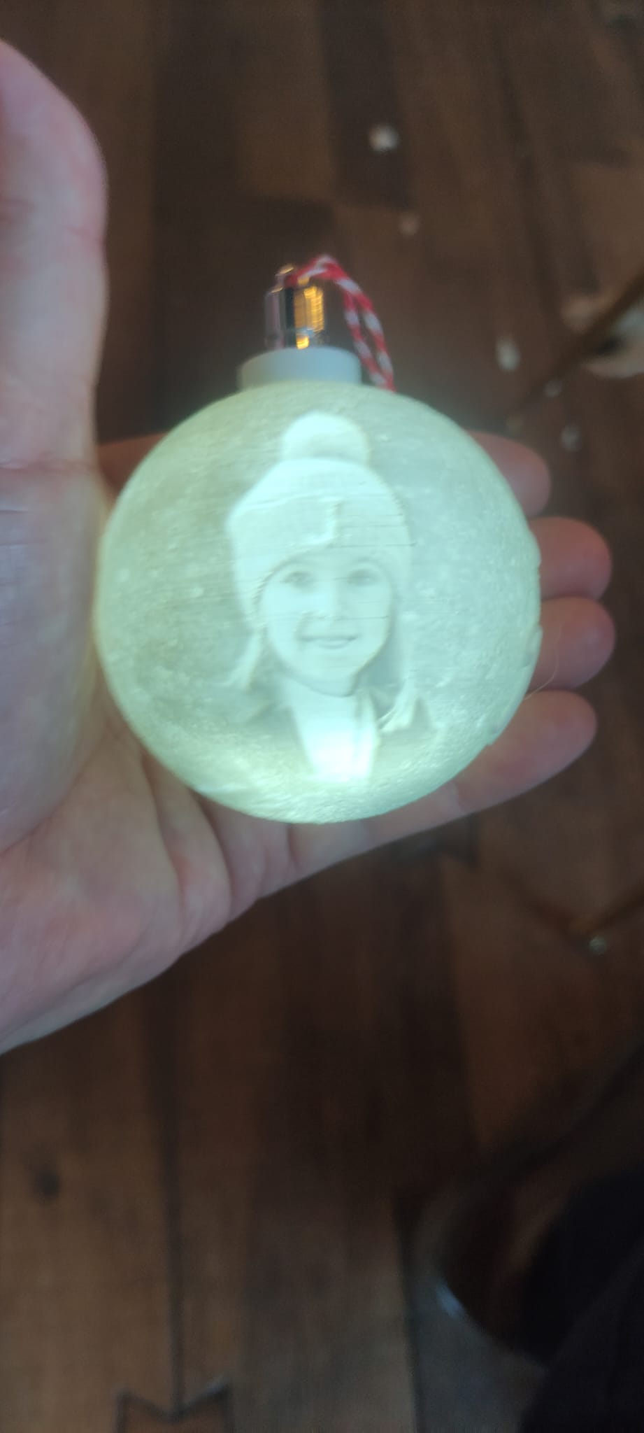 Bola de navidad custom. - Imagen 3