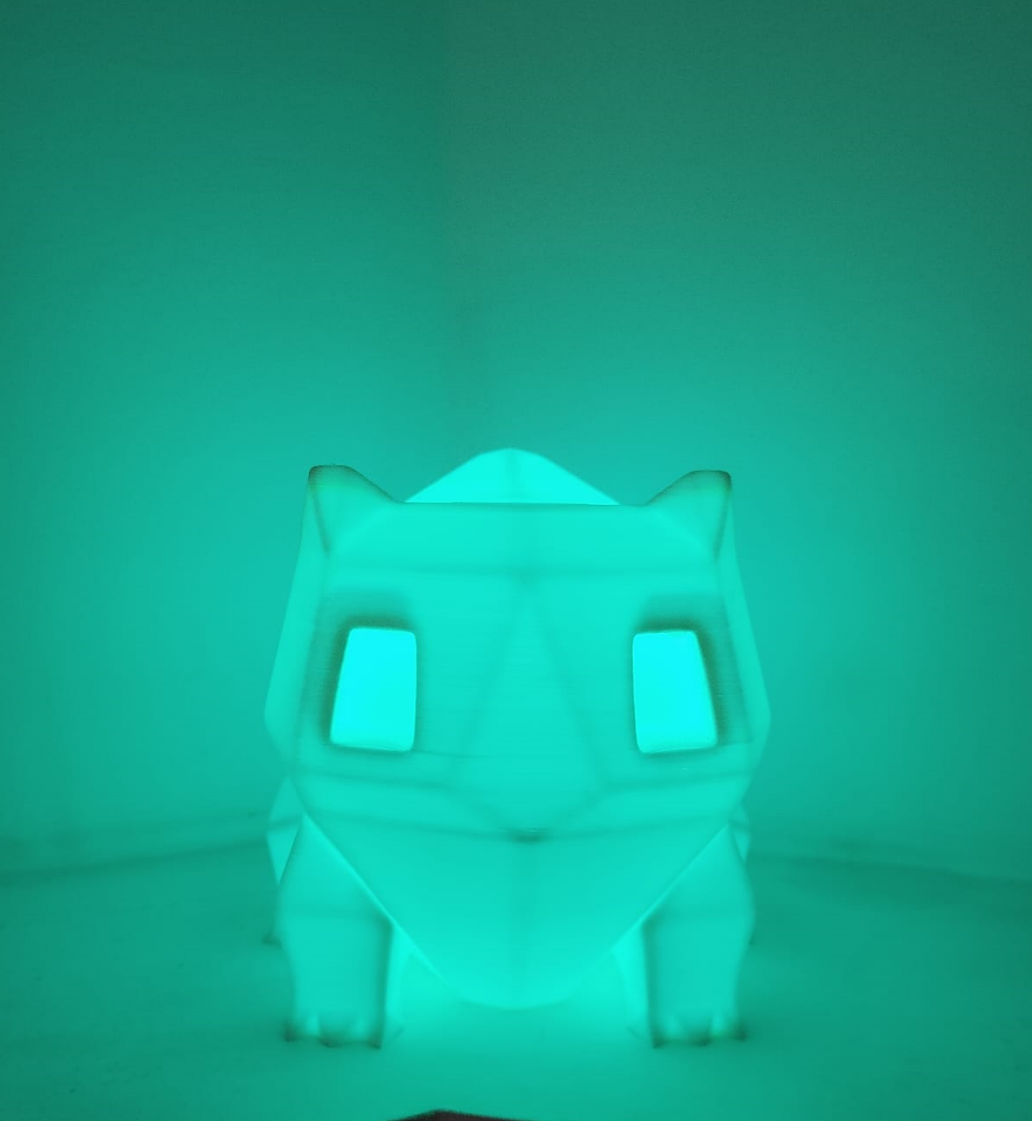 Lámpara lowpoly bullamp