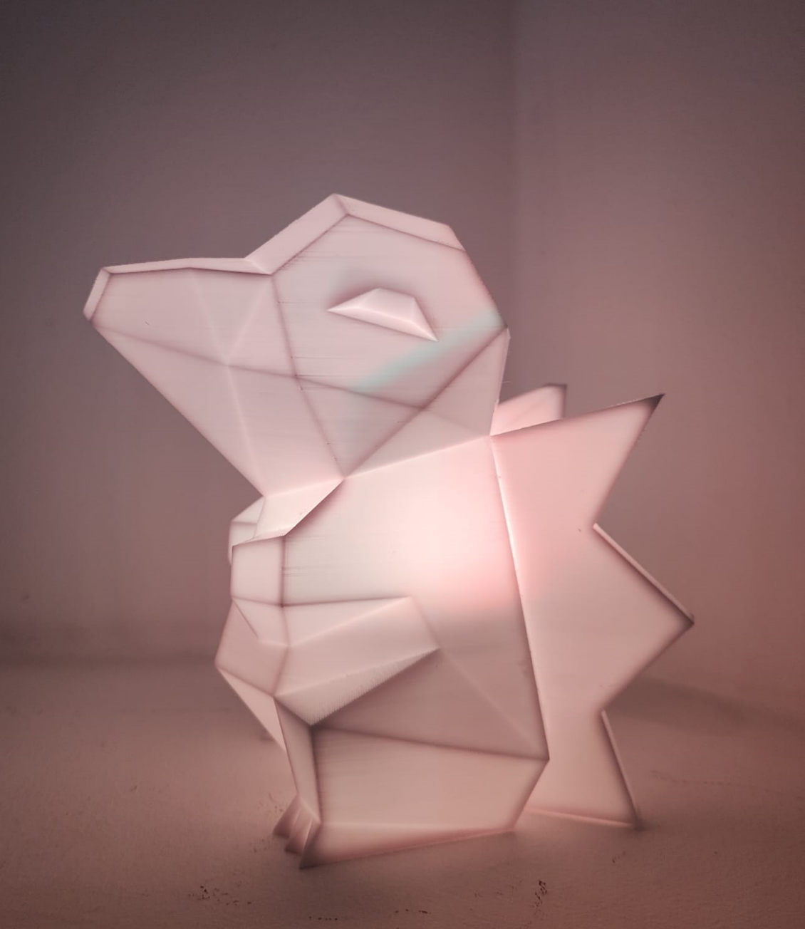 Lámpara lowpoly Cindalamp