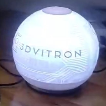 Lámpara giratoria modelo Minimal.